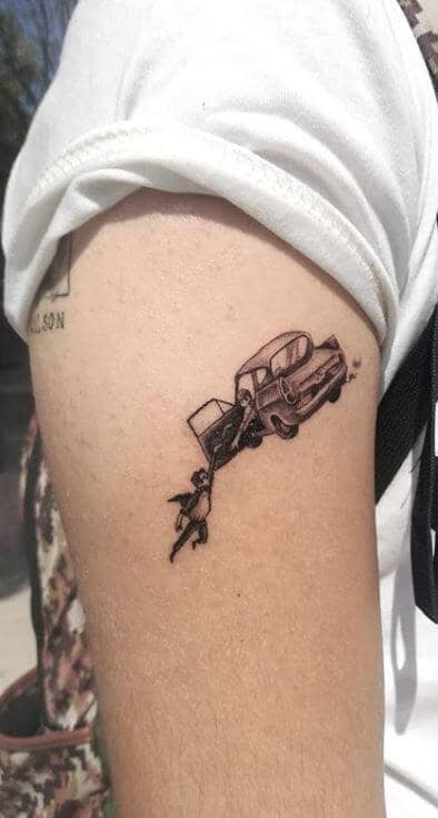 upper arm tattoos for men