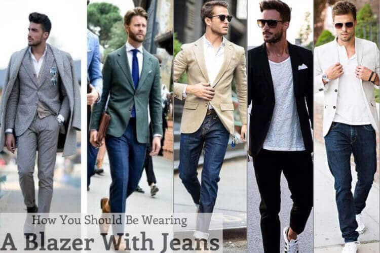 How to Wear a Blazer With Jeans For Men-Best Blazer With Jeans outfits For Men