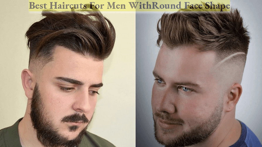 Round face hairstyles for men