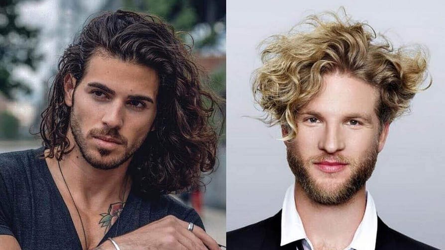 sexiest curly wavy hairstyles for men